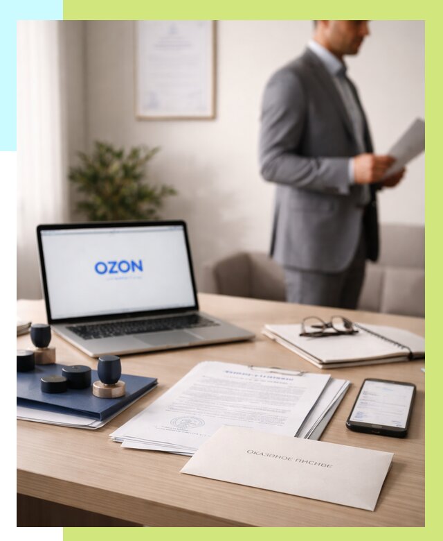 Отказное письмо для Ozon в Печоре от 3564 р. | Сертэкс
